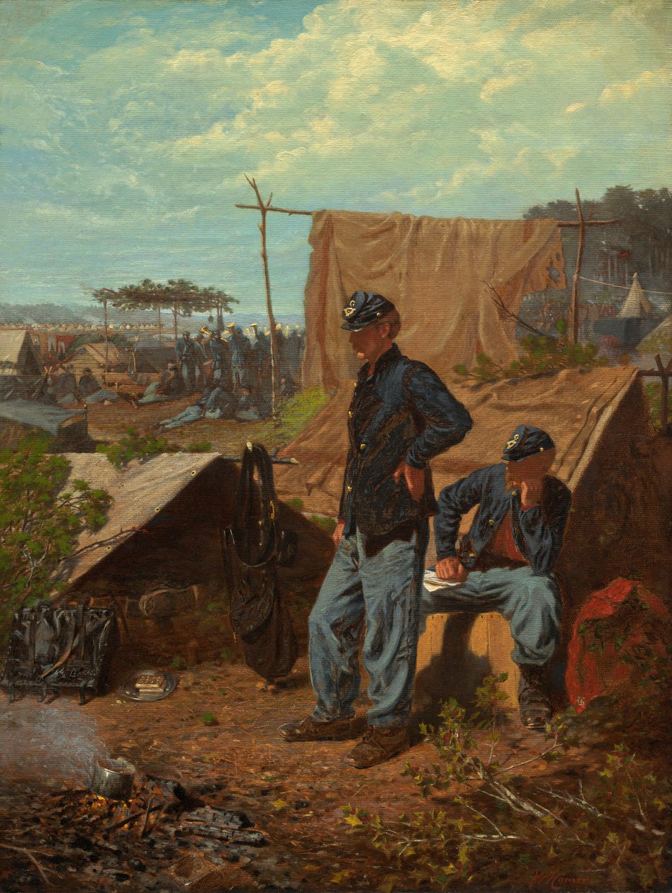 Hem, Sweet Home, c. 1863. av Winslow Homer