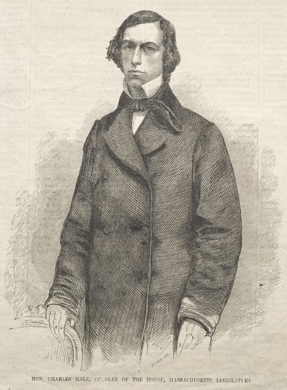 Charles Hale, talman i representanthuset, delstatsförsamlingen i Massachusetts av Winslow Homer