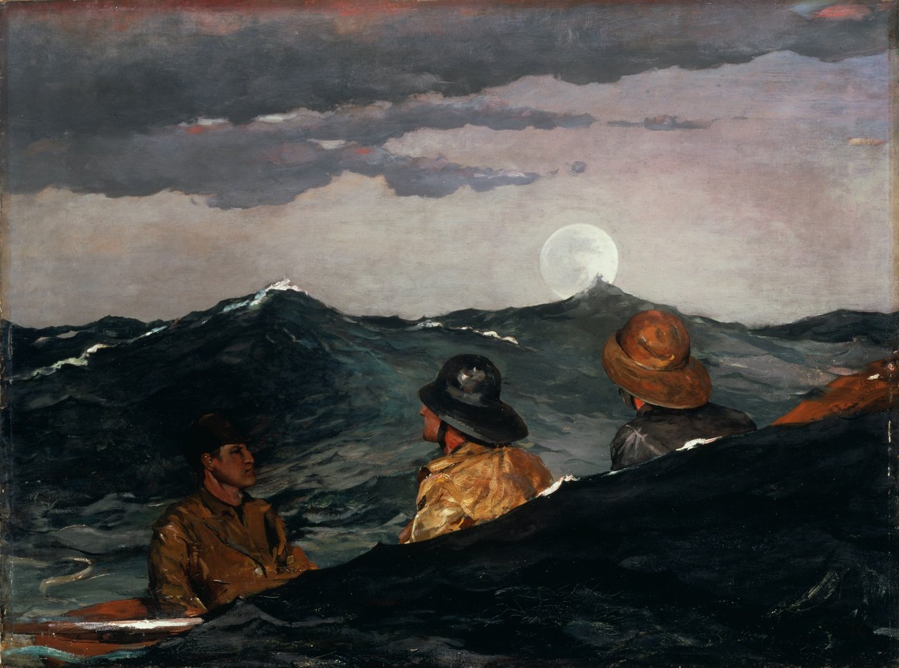 Kyssar månen av Winslow Homer
