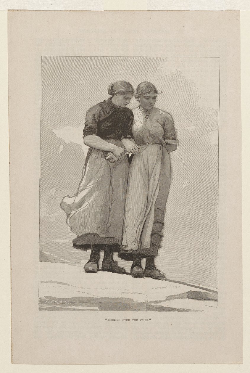 Utsikt över klippan av Winslow Homer