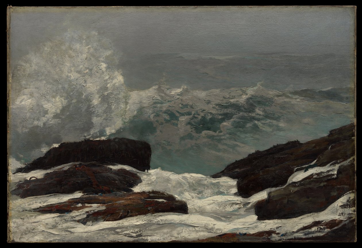 Maines kust av Winslow Homer