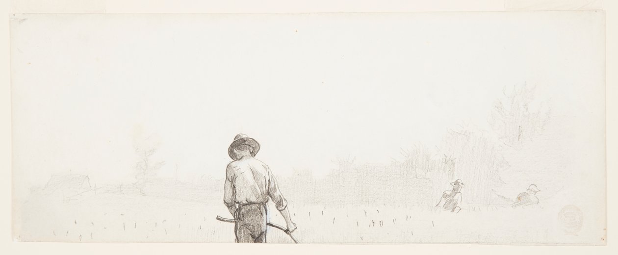 Man med en lie av Winslow Homer