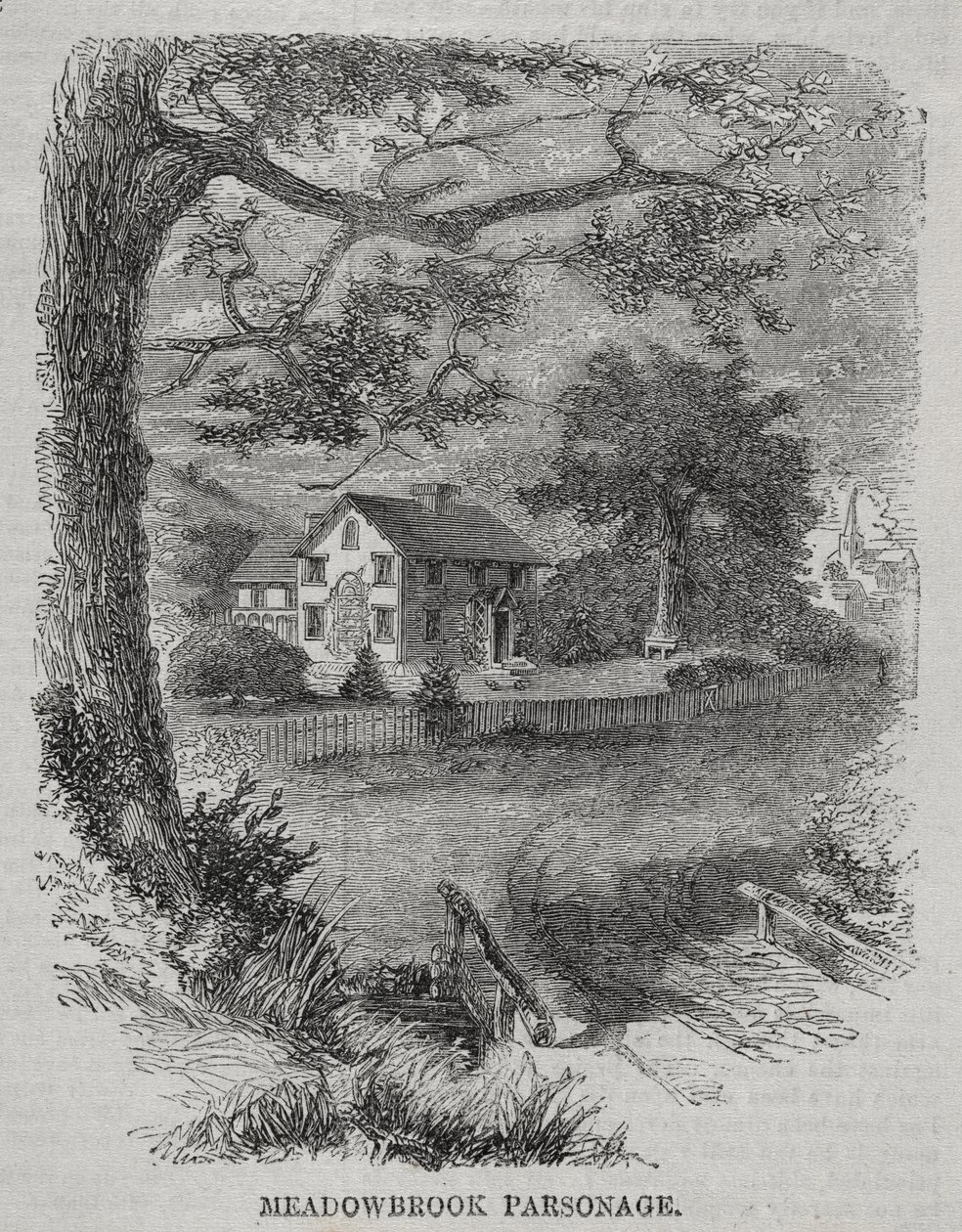 Prästgården i Meadowbrook av Winslow Homer