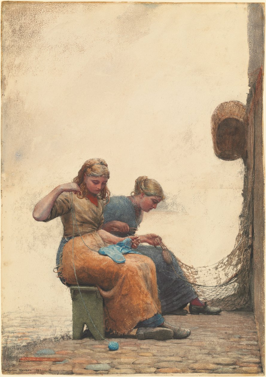 Laga näten av Winslow Homer