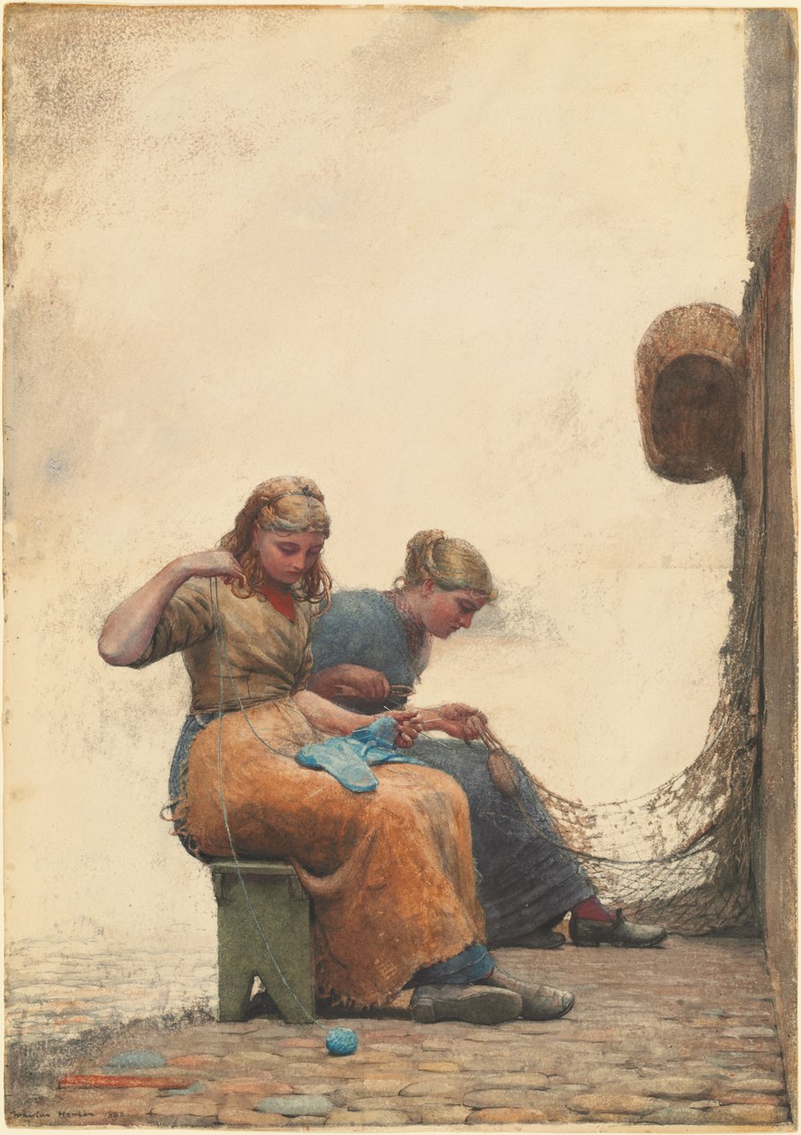 Laga näten av Winslow Homer