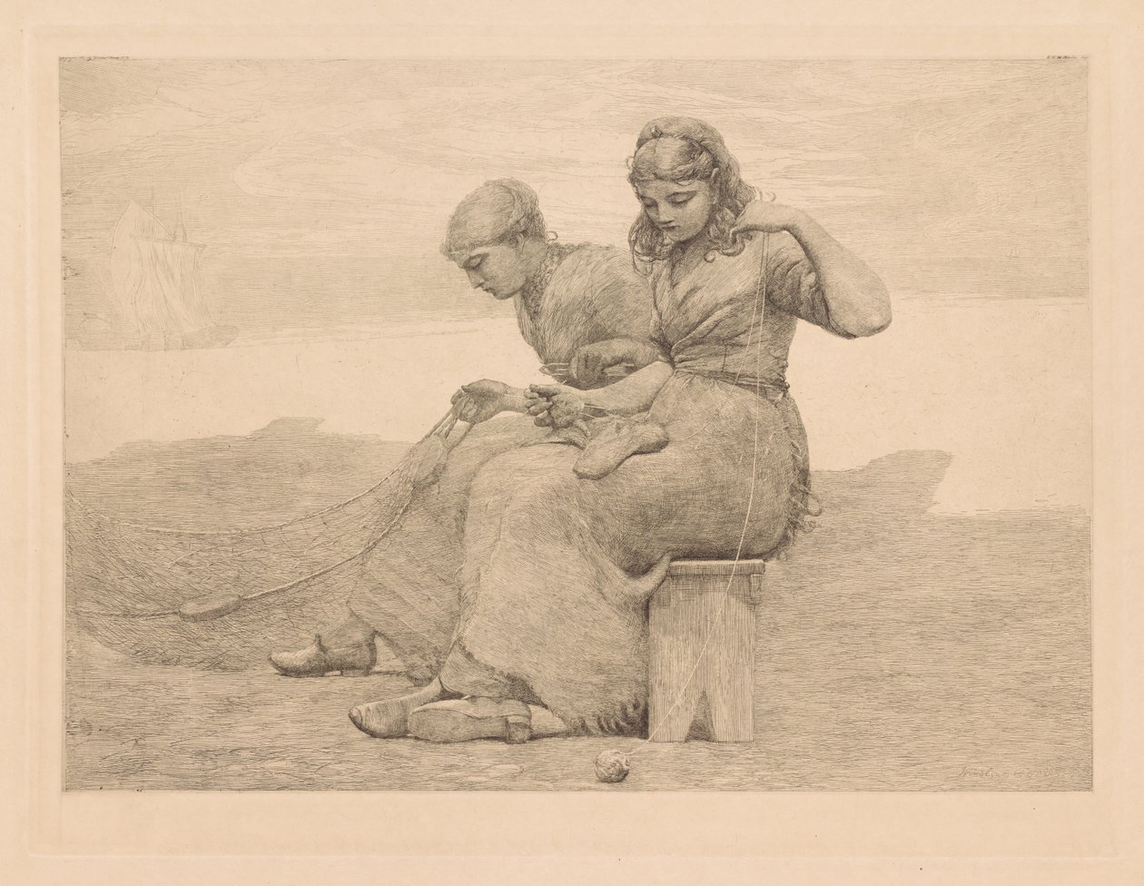 Att laga revorna av Winslow Homer