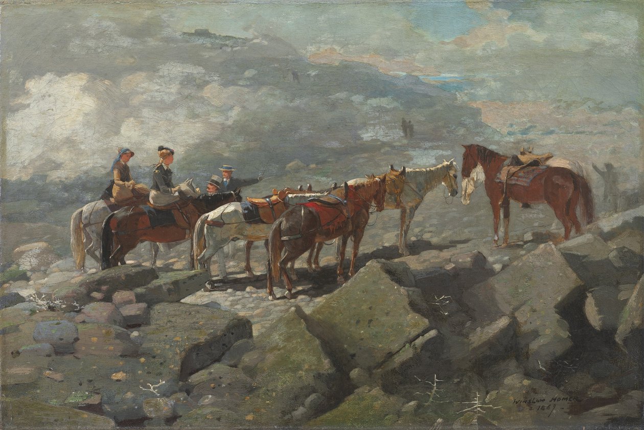 Mount Washington, 1869 av Winslow Homer
