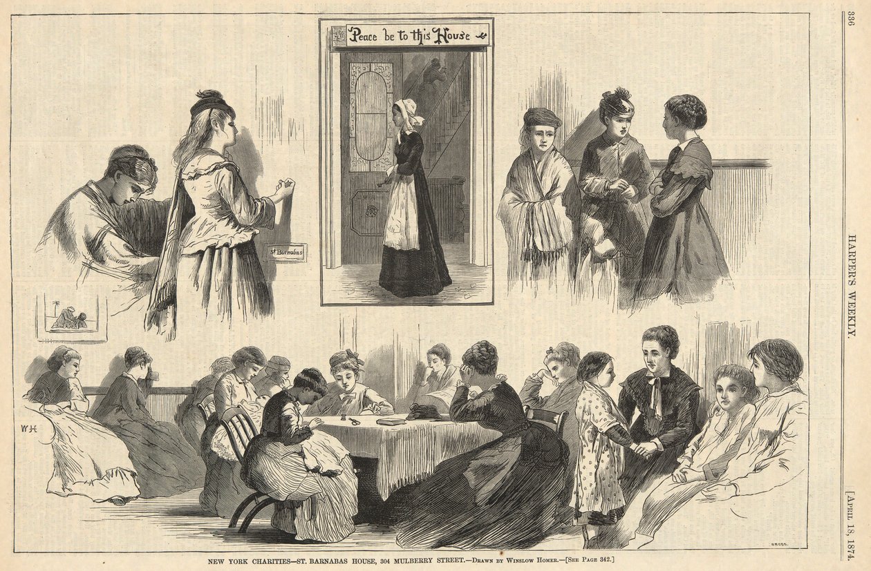New York välgörenhetsorganisationer av Winslow Homer