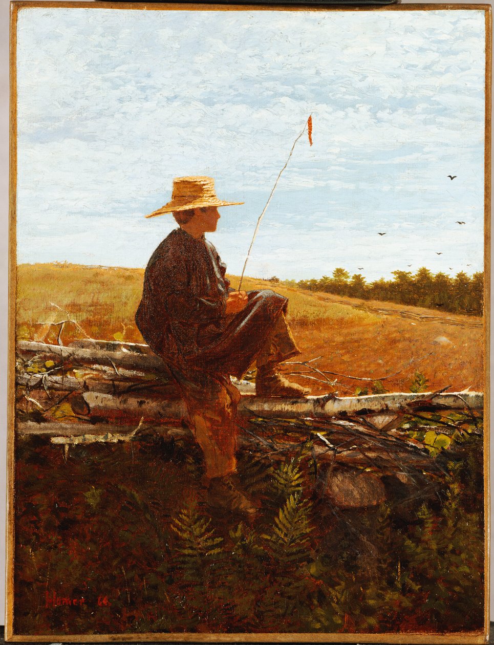 På vakt, 1864 av Winslow Homer