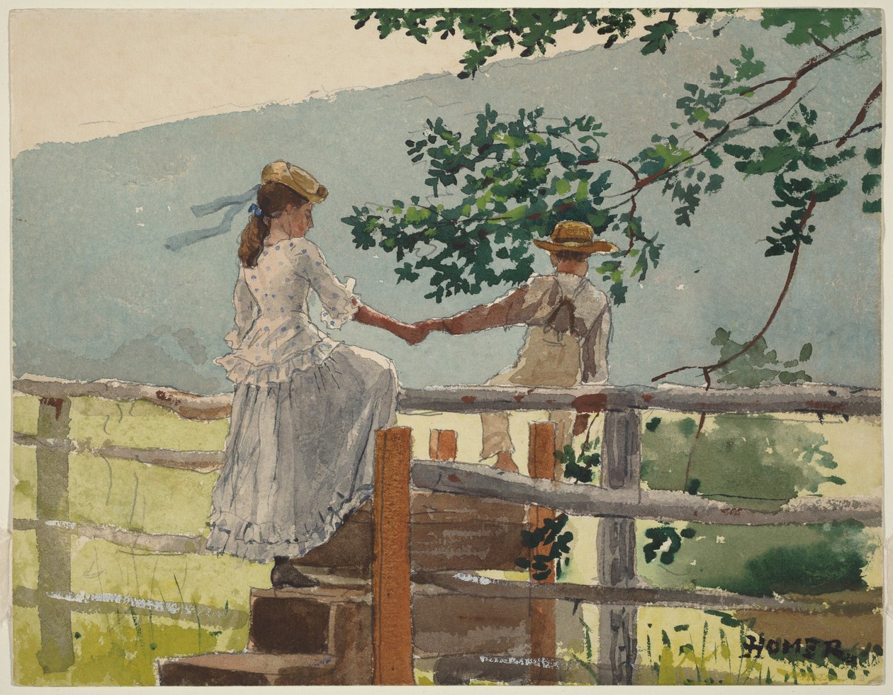 På stättan av Winslow Homer