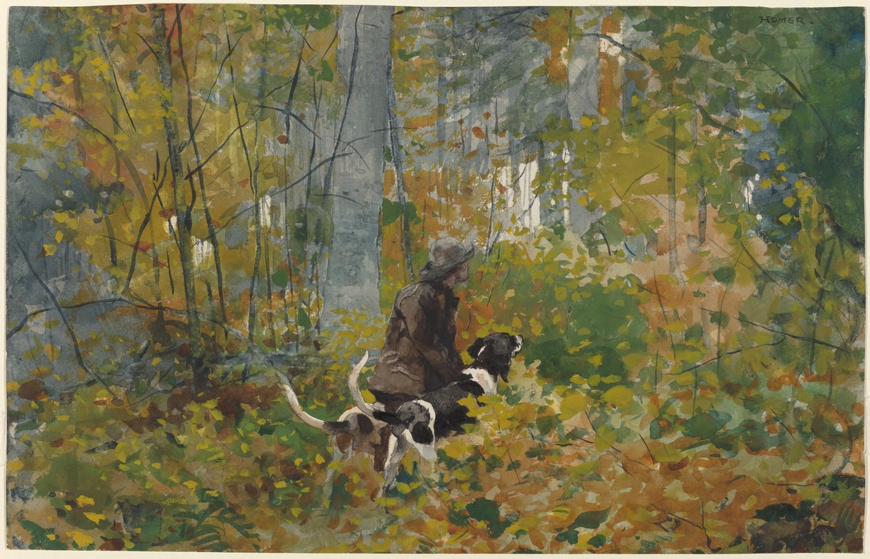 På spåret, 1889. av Winslow Homer
