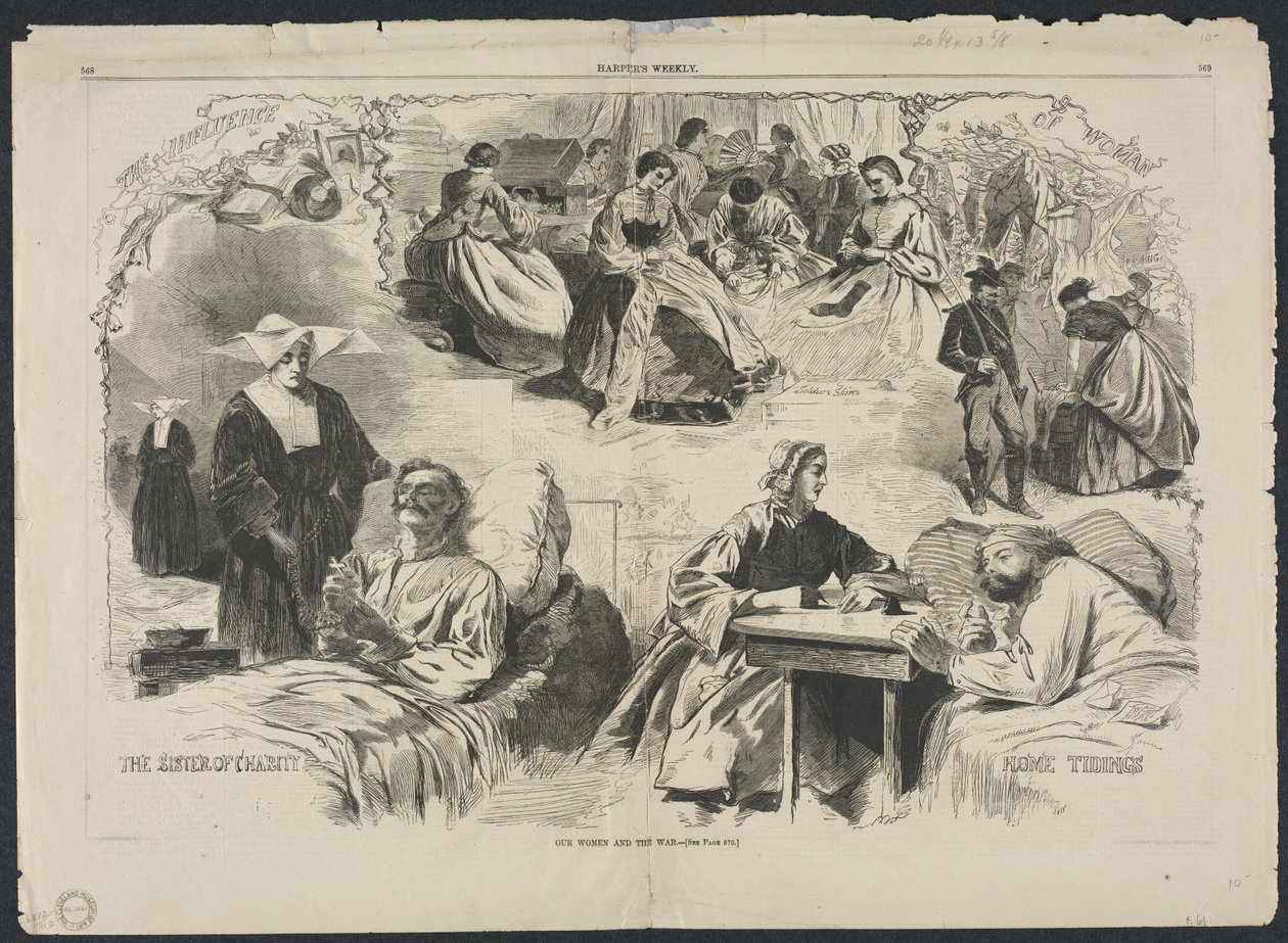 Våra kvinnor och kriget av Winslow Homer