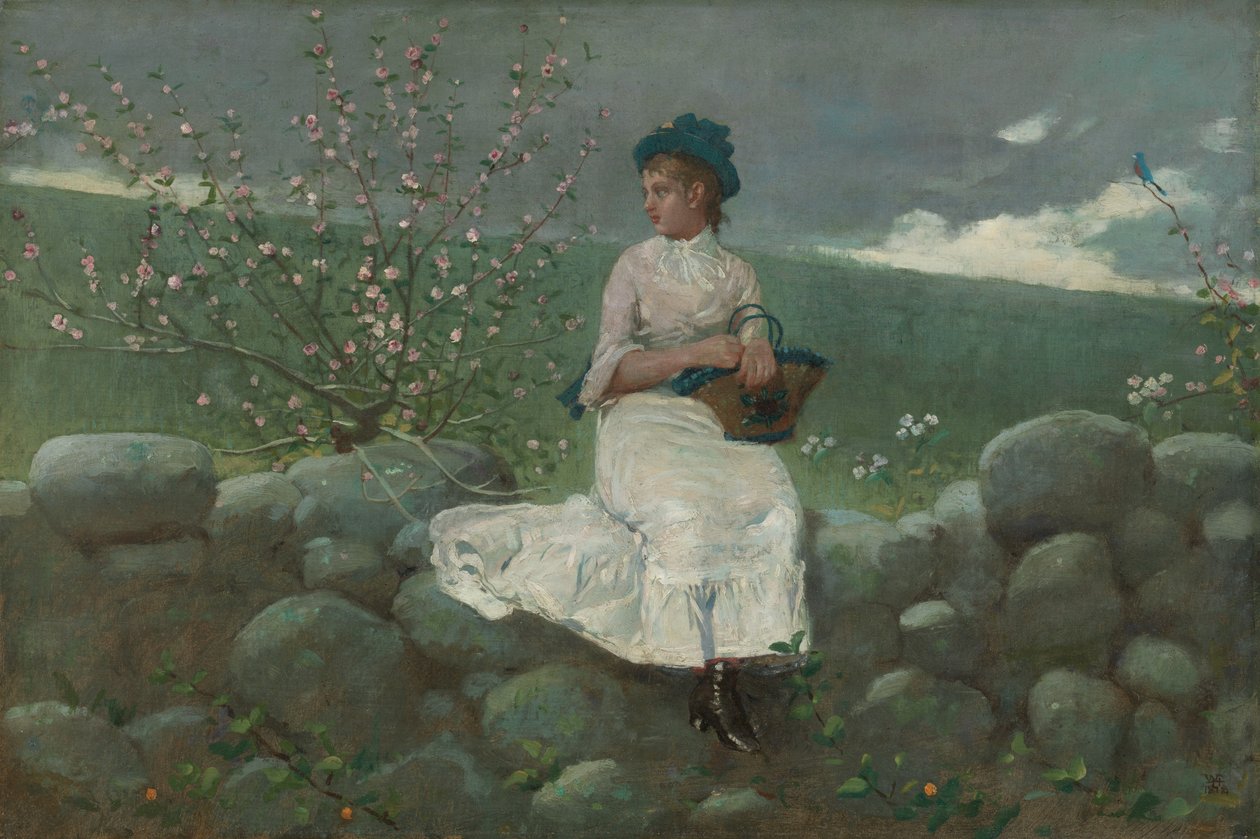 Persikablommor av Winslow Homer