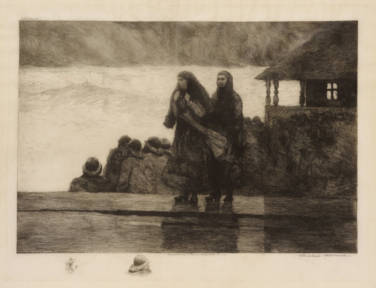 Farorna till havs av Winslow Homer