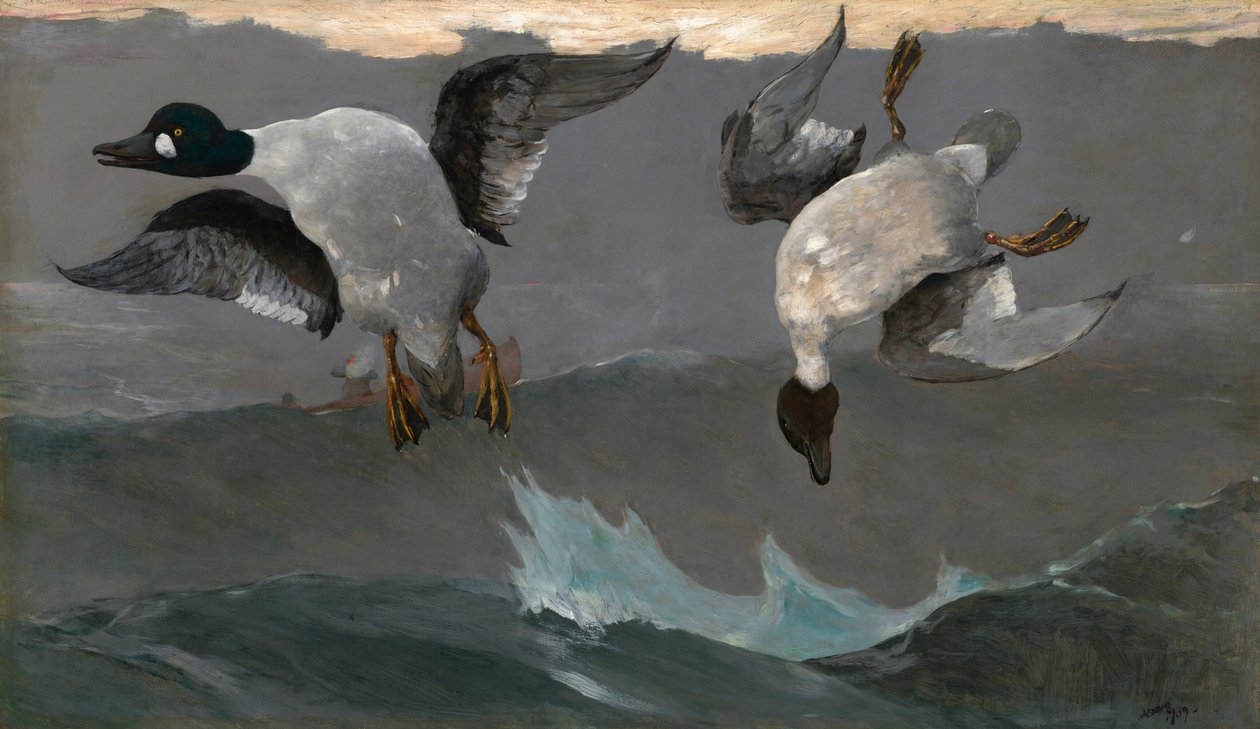 Höger och vänster av Winslow Homer