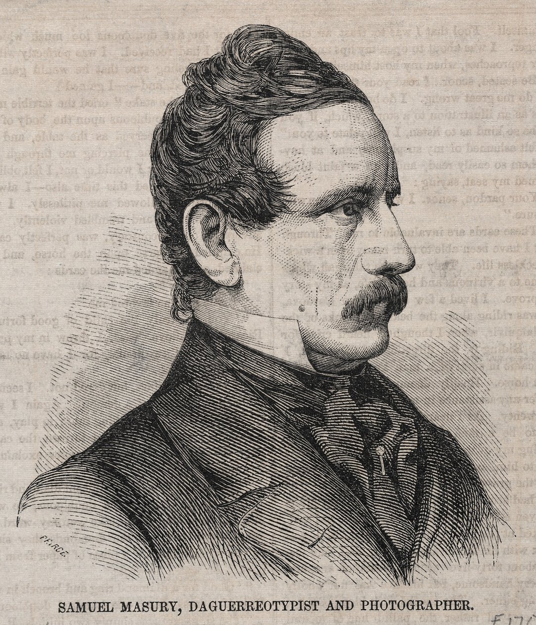 Samuel Masury, Daguerreotypist och fotograf, 1859. av Winslow Homer