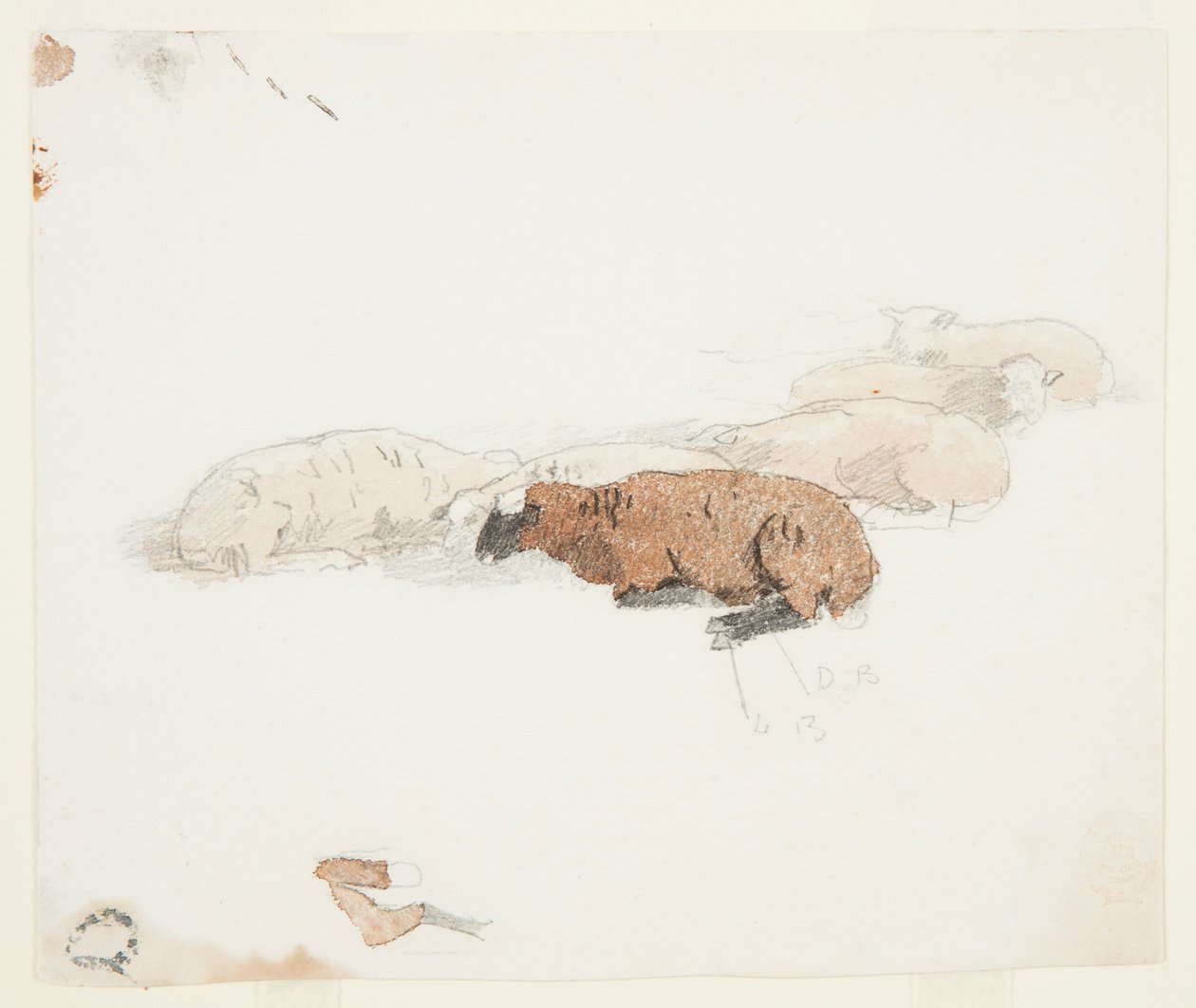 Får vilar av Winslow Homer