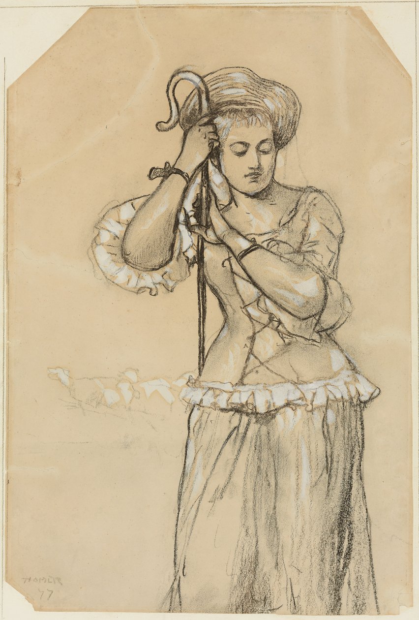 Herdinna, 1877 av Winslow Homer