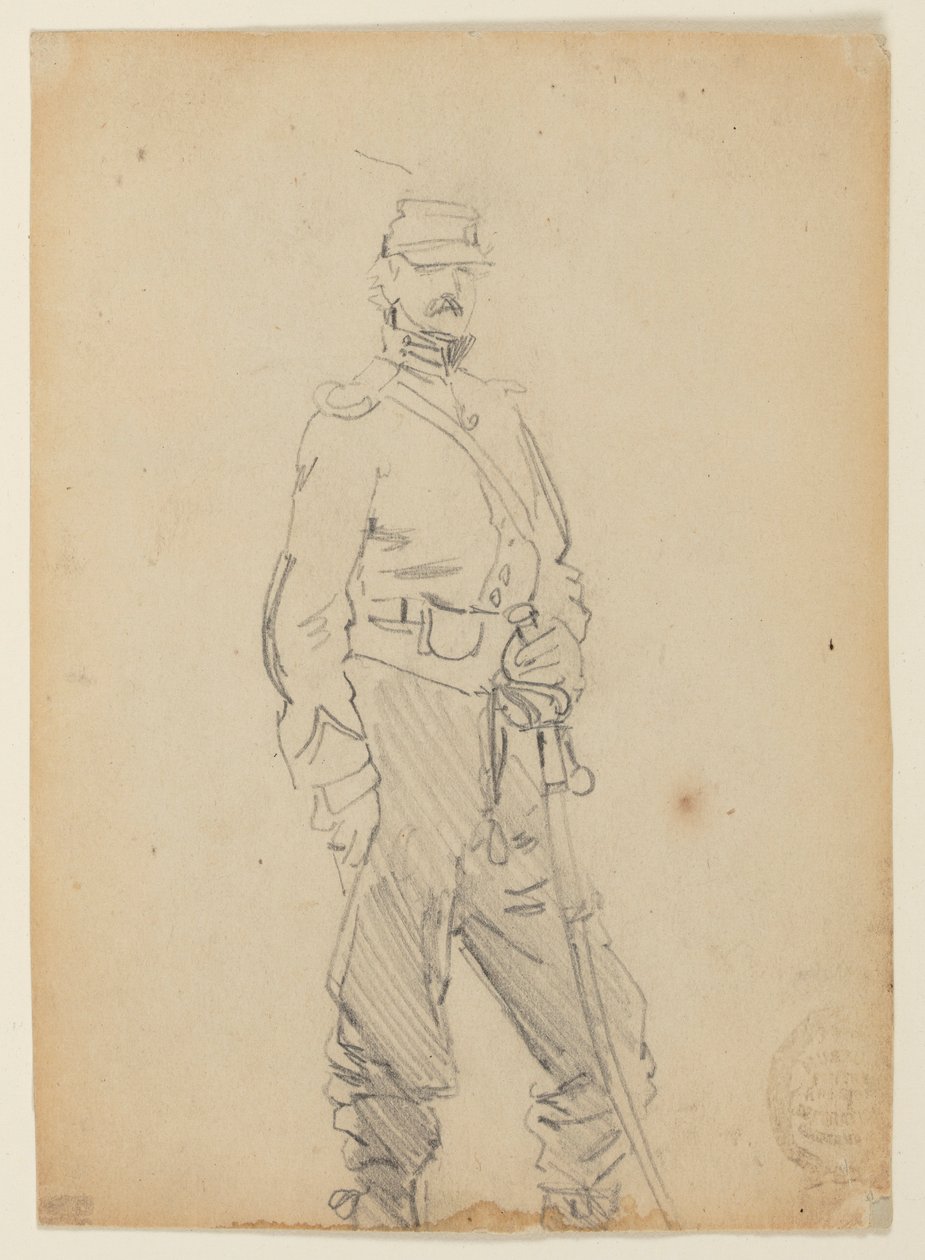 Stående officer av Winslow Homer