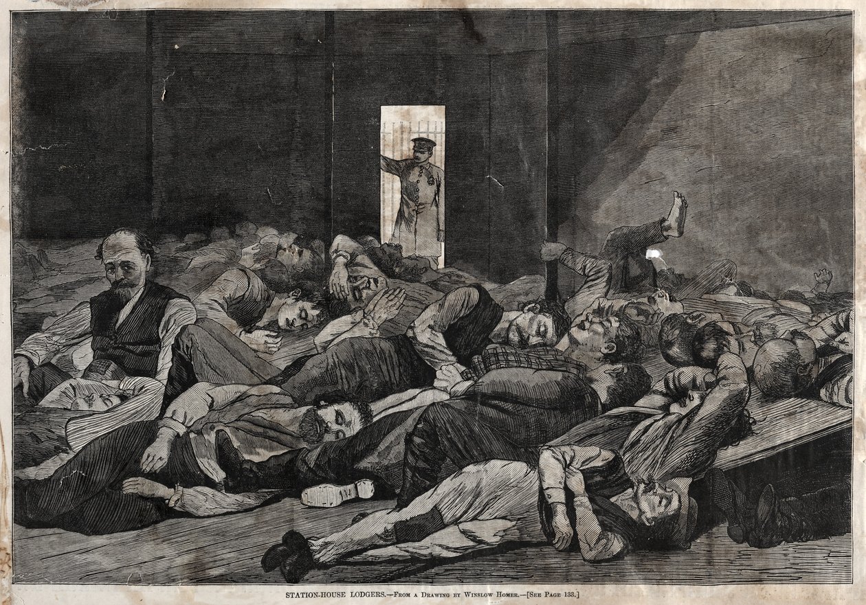 Station-House Lodgers av Winslow Homer