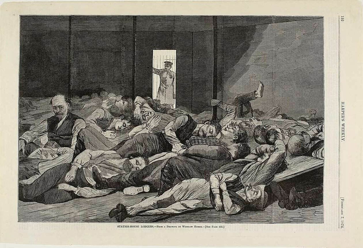 Station House Lodgers av Winslow Homer