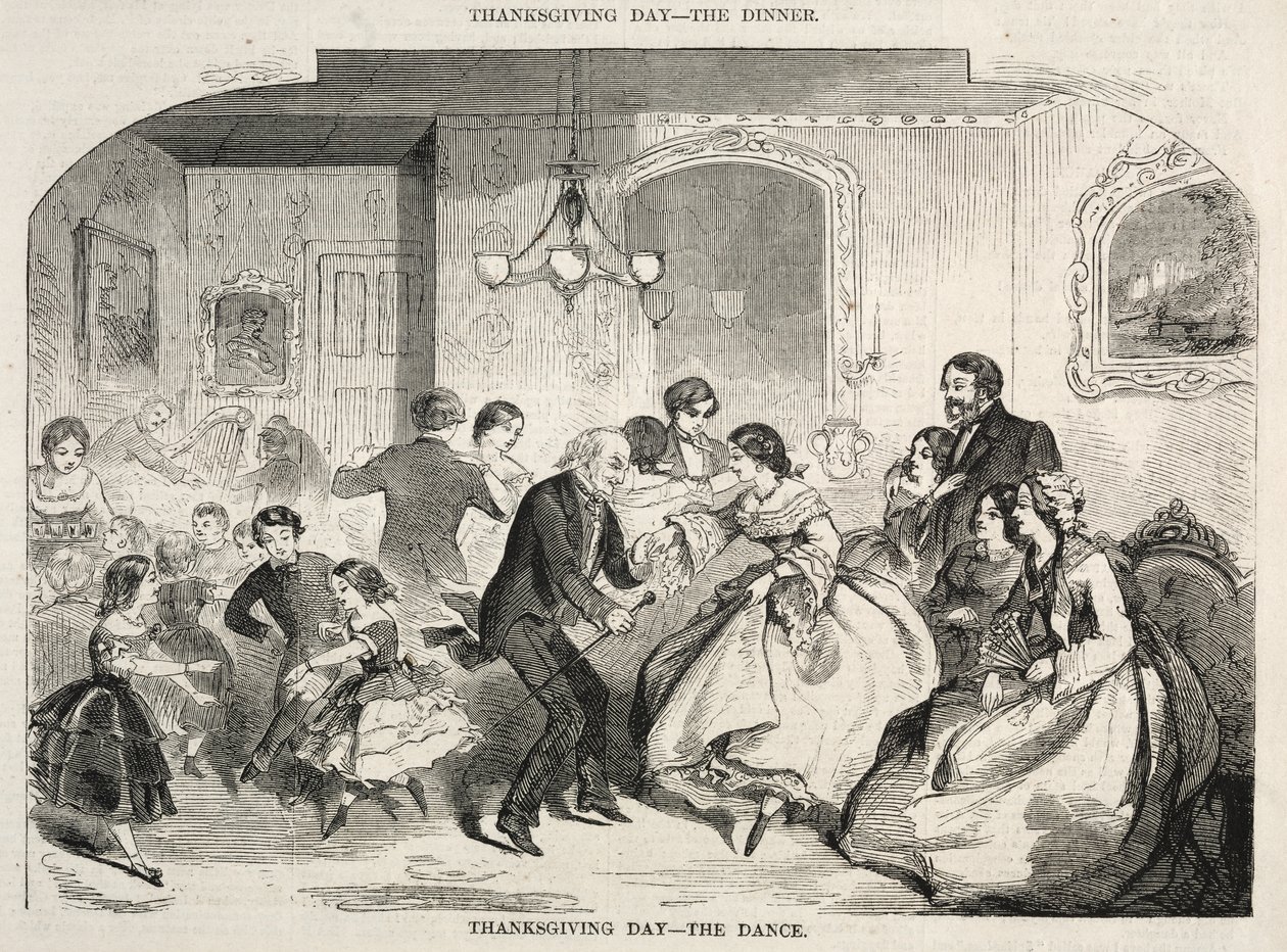 Thanksgiving – Dansen av Winslow Homer
