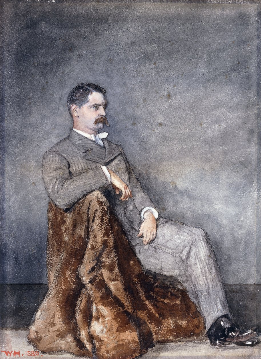 Konstnärens bror, Charles Savage Homer, Jr., 1880 av Winslow Homer