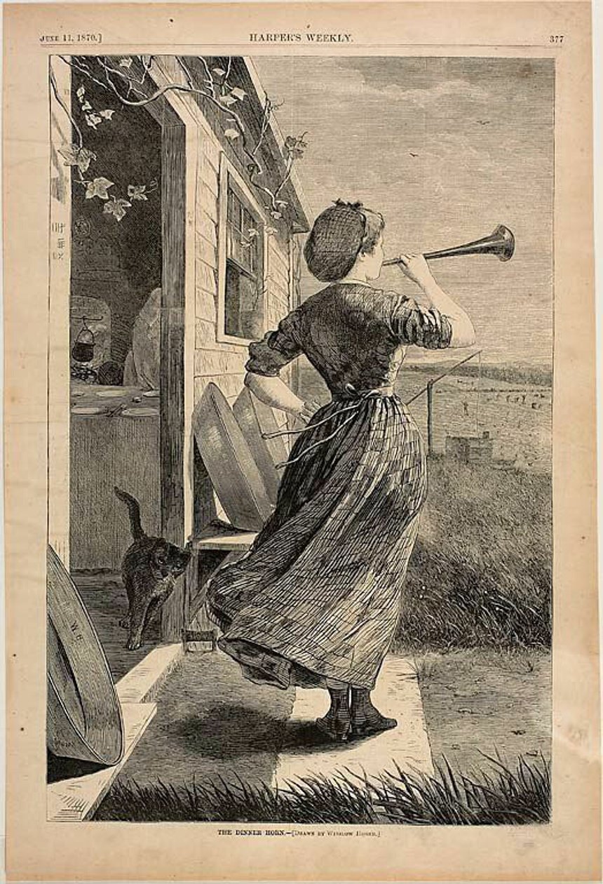 Middagshornet av Winslow Homer