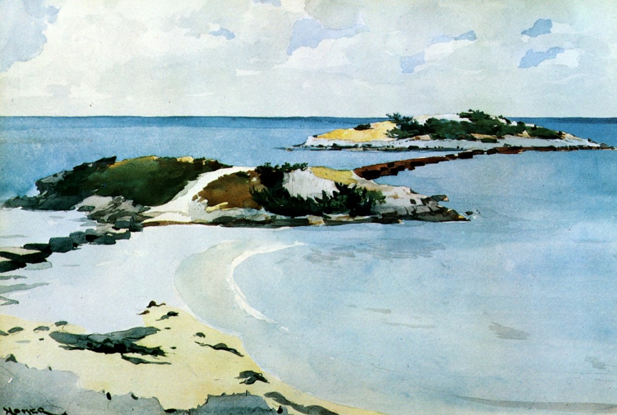 Favoriten, 1899-1901 (wc och penna på papper) av Winslow Homer