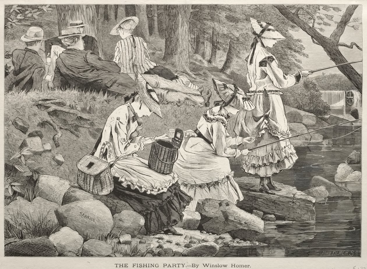 Fiskesällskapet av Winslow Homer