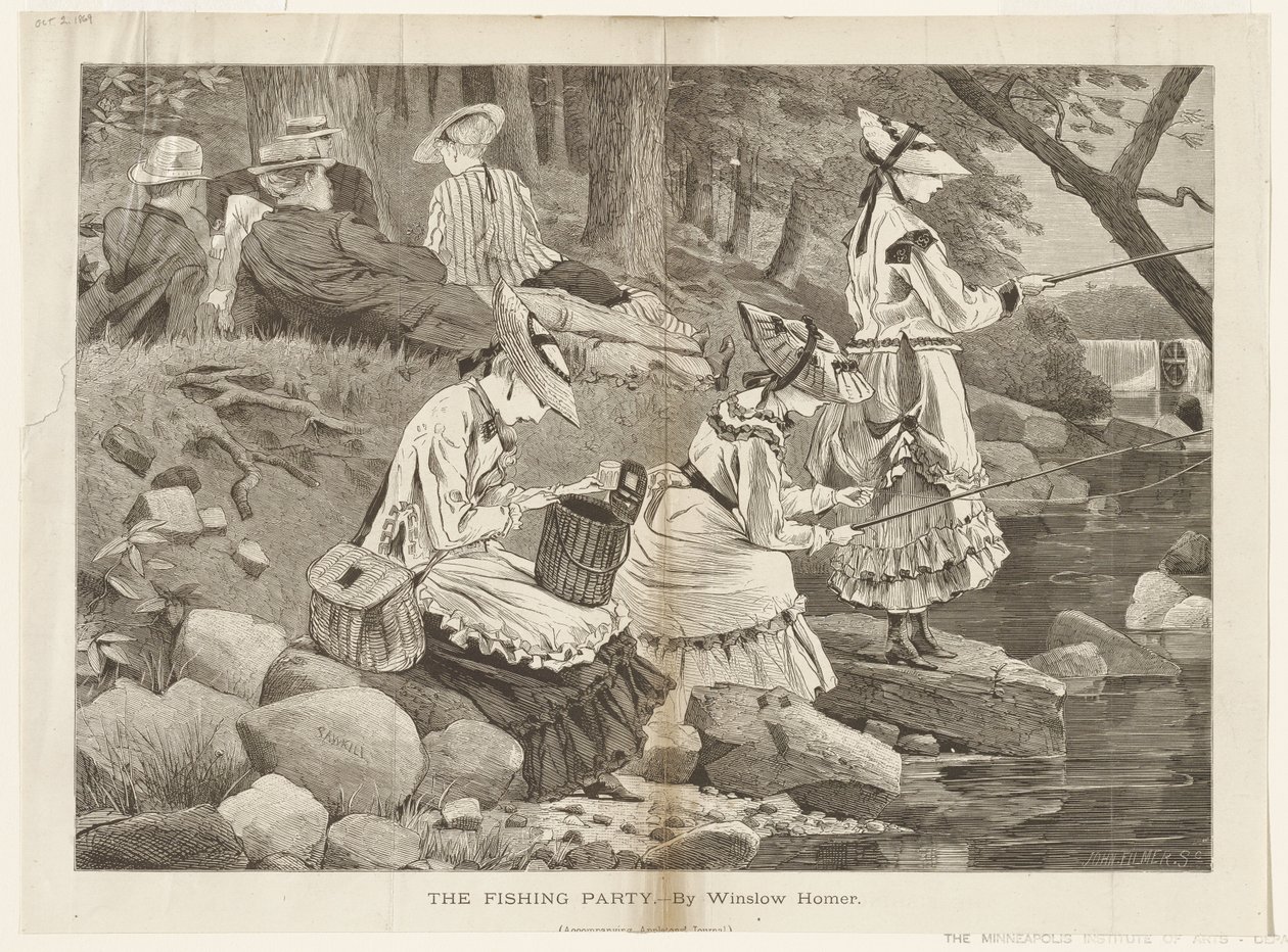 Fiskesällskapet av Winslow Homer