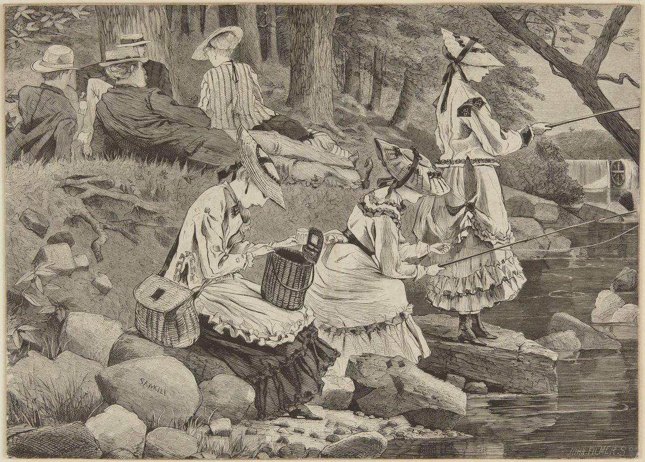 Fiskesällskapet av Winslow Homer
