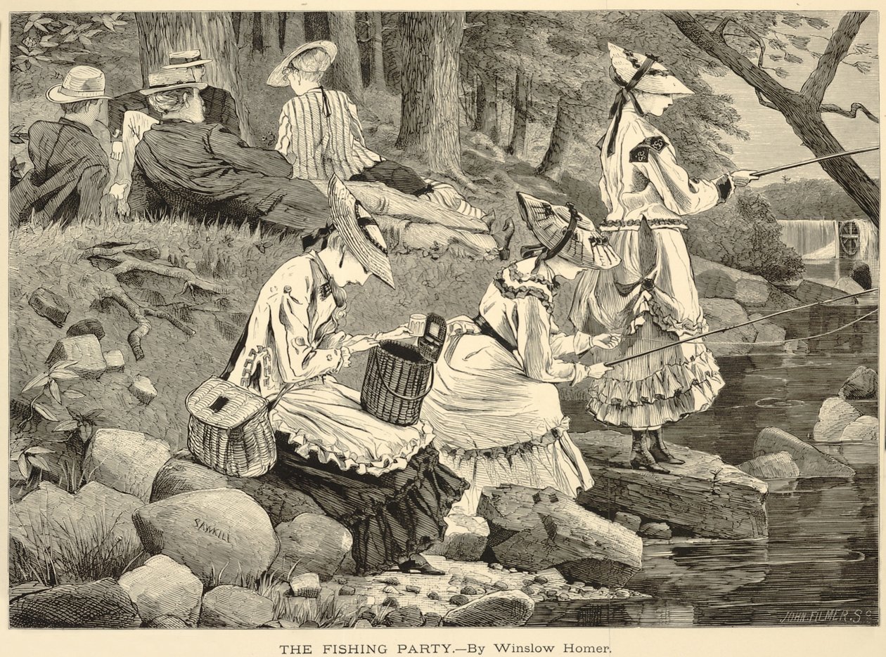 The Fishing Party, från Appletons