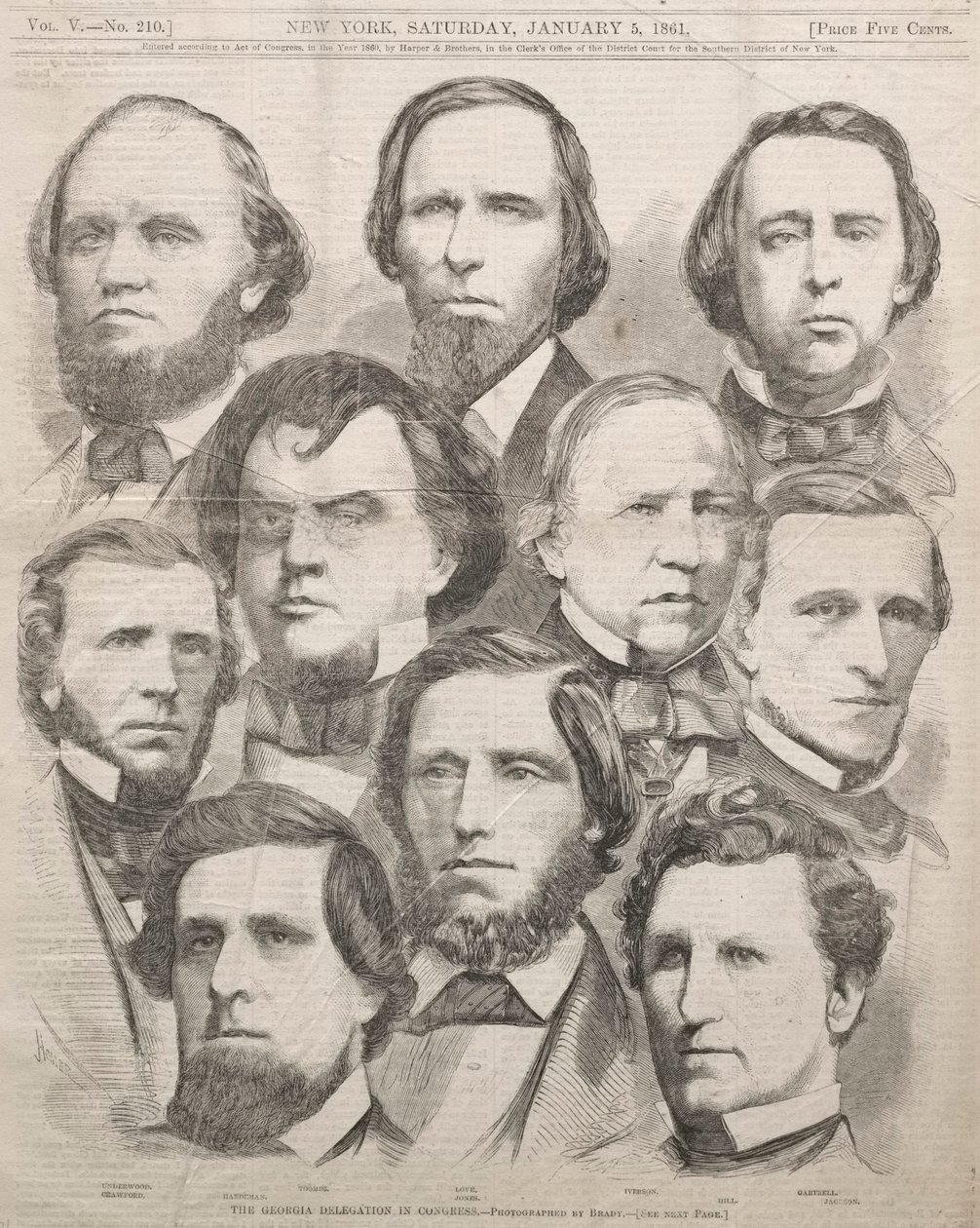 Georgias delegation i kongressen av Winslow Homer