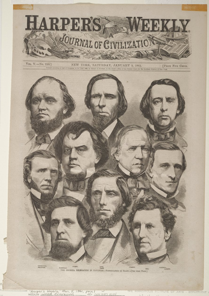 Georgias delegation i kongressen av Winslow Homer