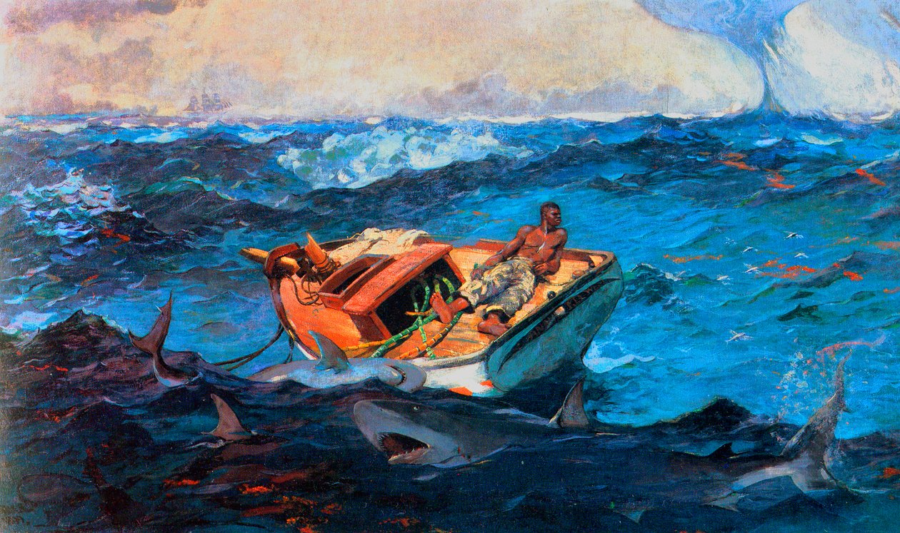 Golfströmmen av Winslow Homer