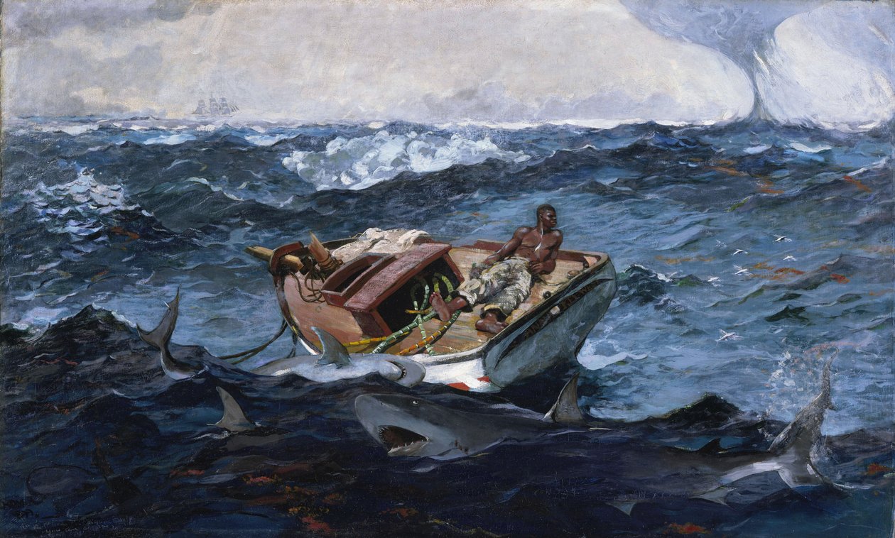 Golfströmmen av Winslow Homer