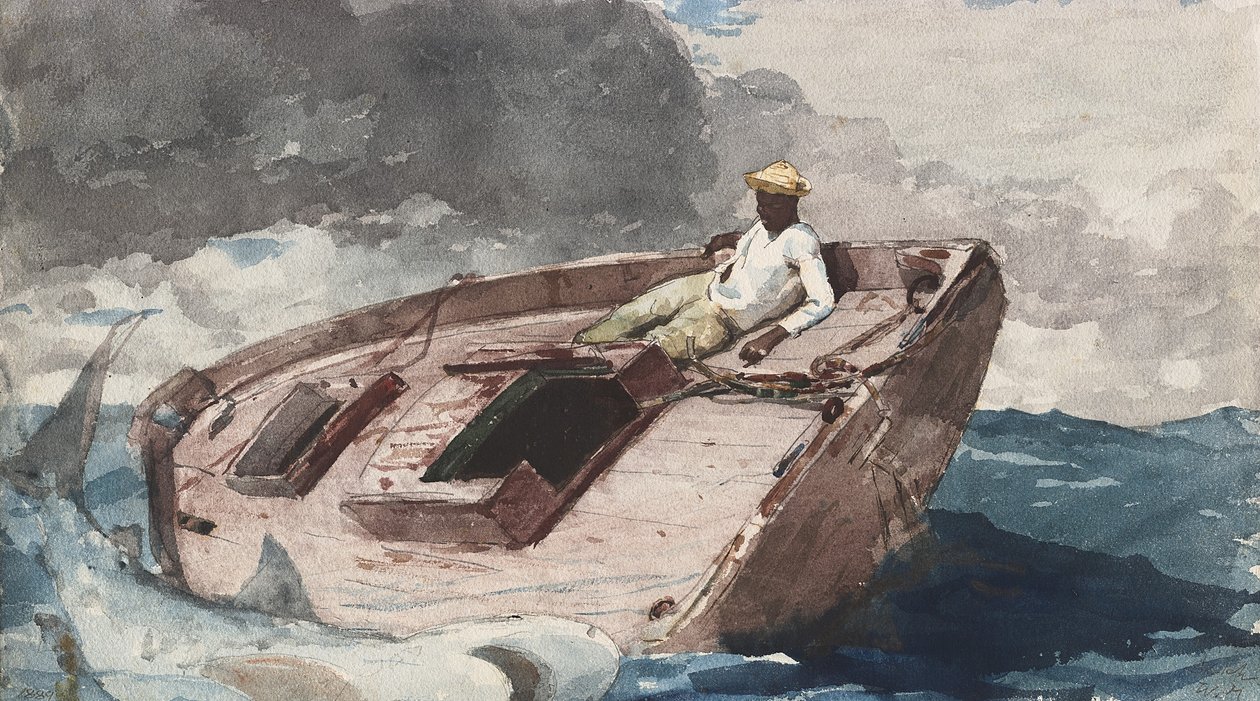 Golfströmmen, ca 1899 av Winslow Homer