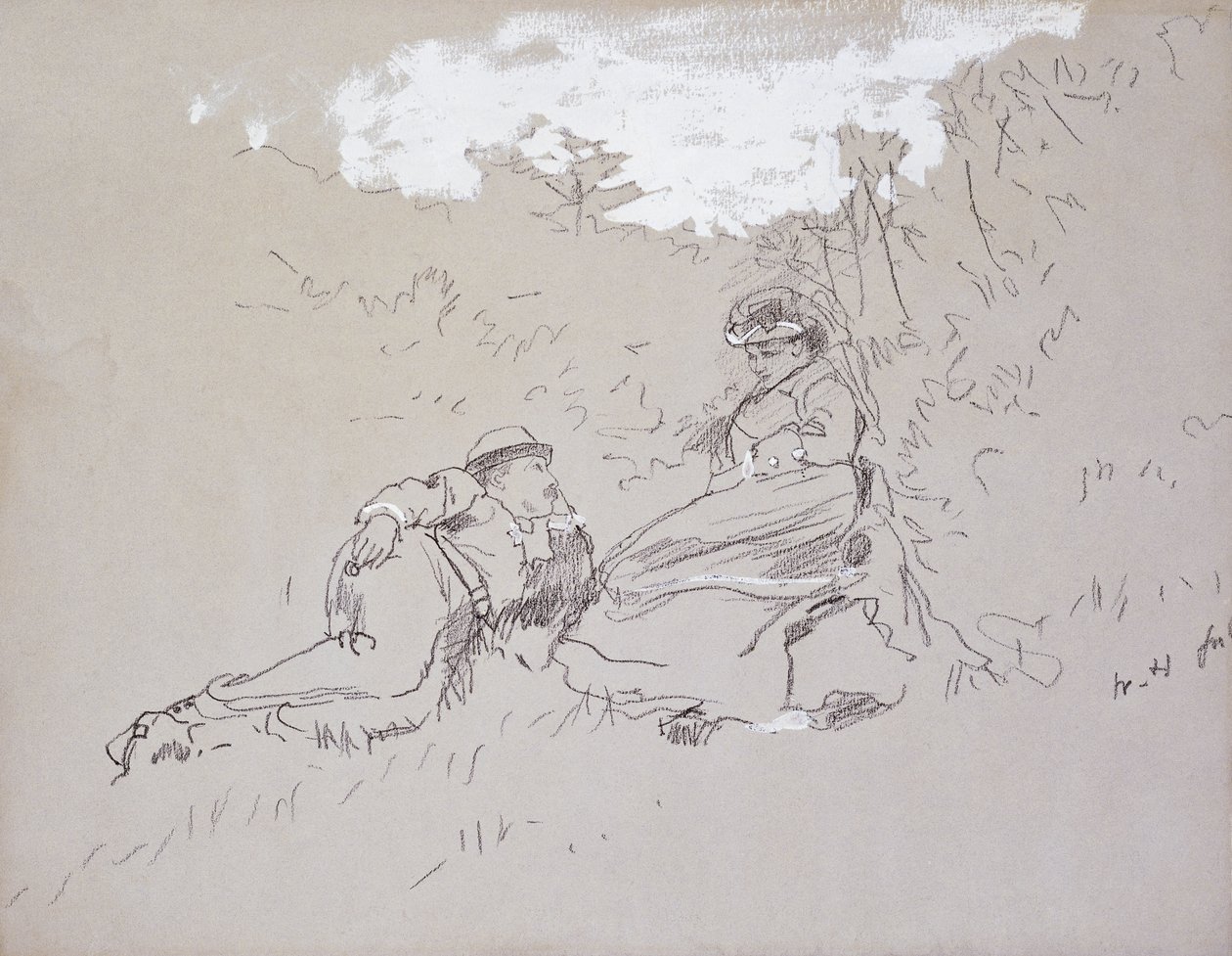 Smekmånaden, 1875 av Winslow Homer