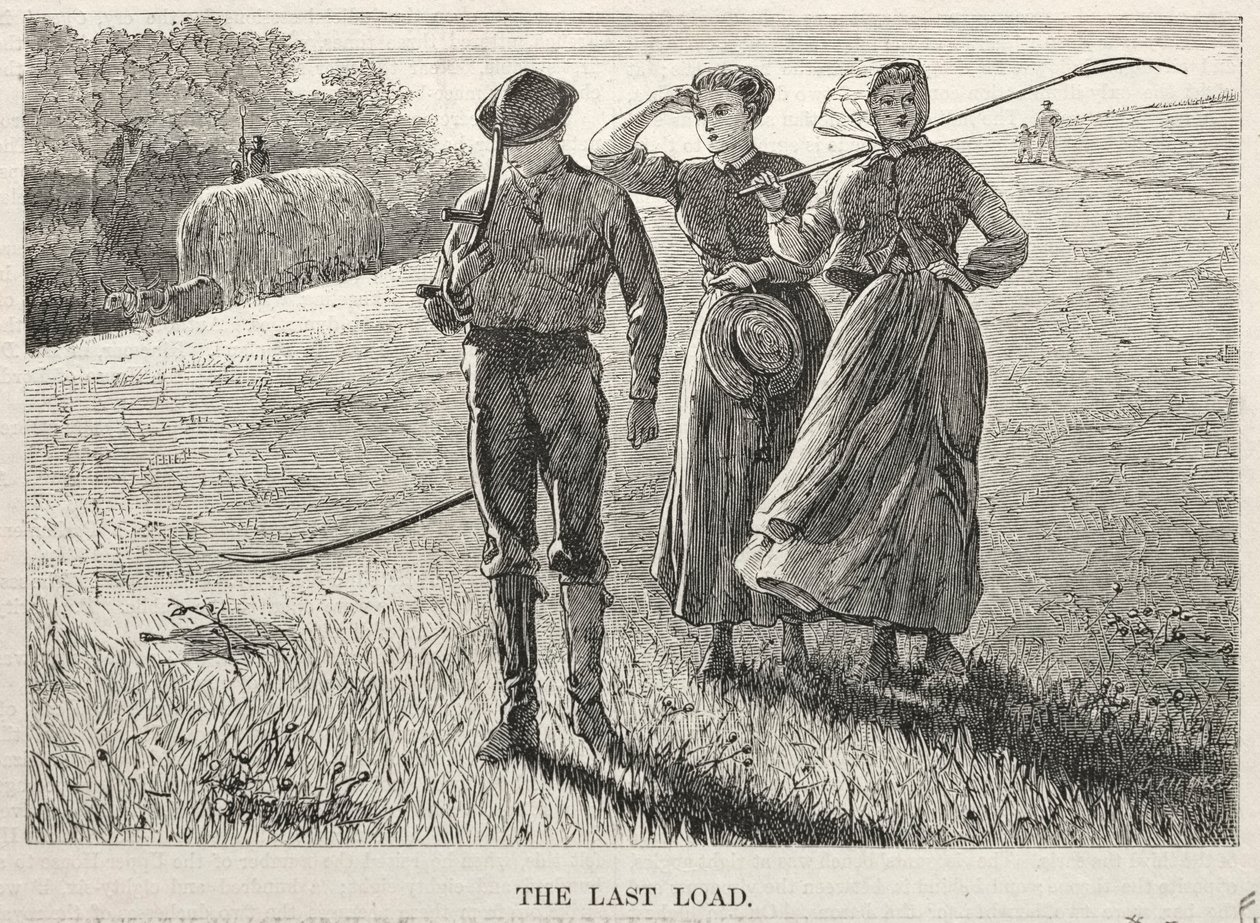 Den sista lasten, 1869. av Winslow Homer