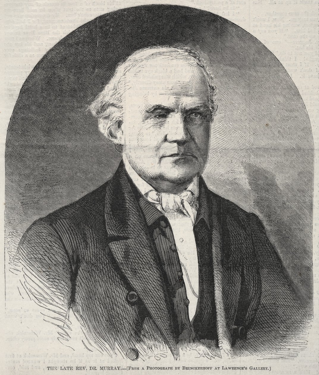 Den framlidne pastorn Dr. Murray, 1861. av Winslow Homer