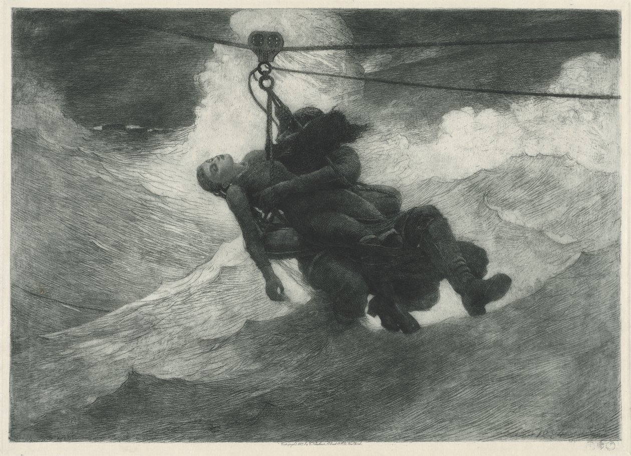 Livlinan av Winslow Homer