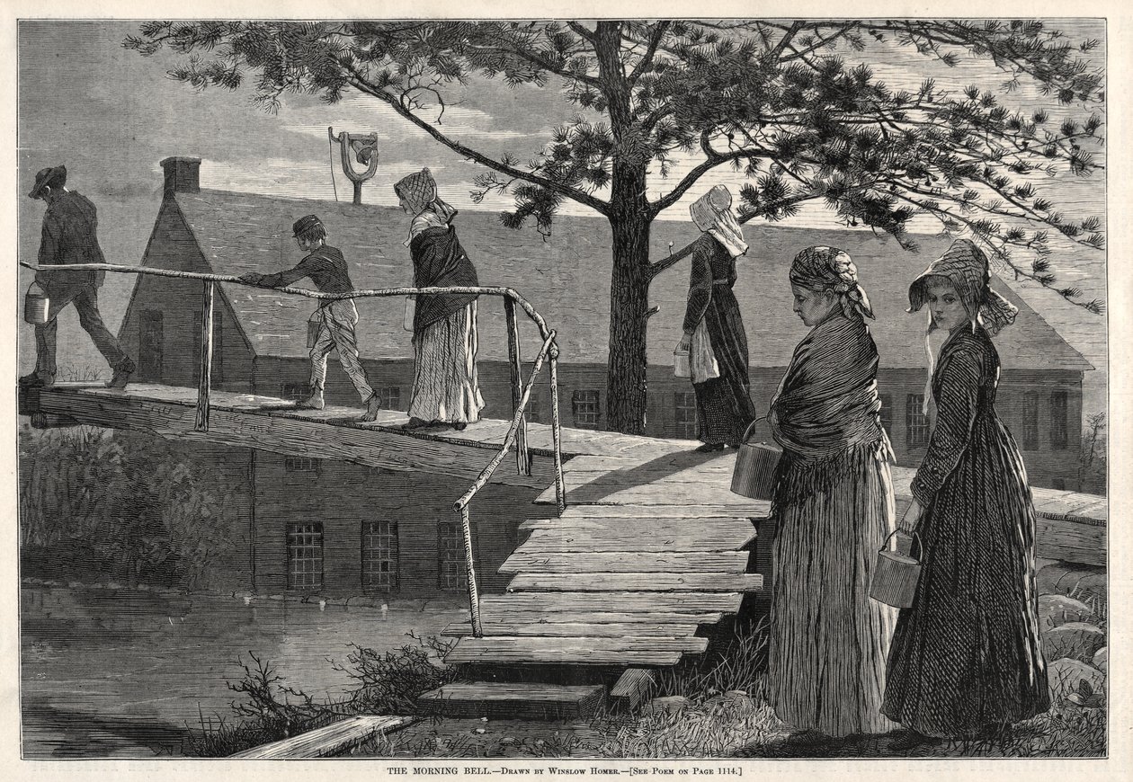 Morgonklockan av Winslow Homer
