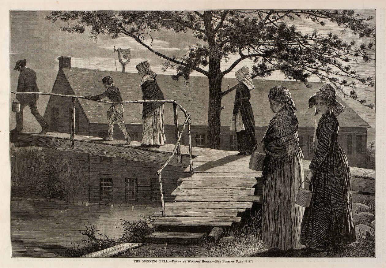 Morgonklockan av Winslow Homer