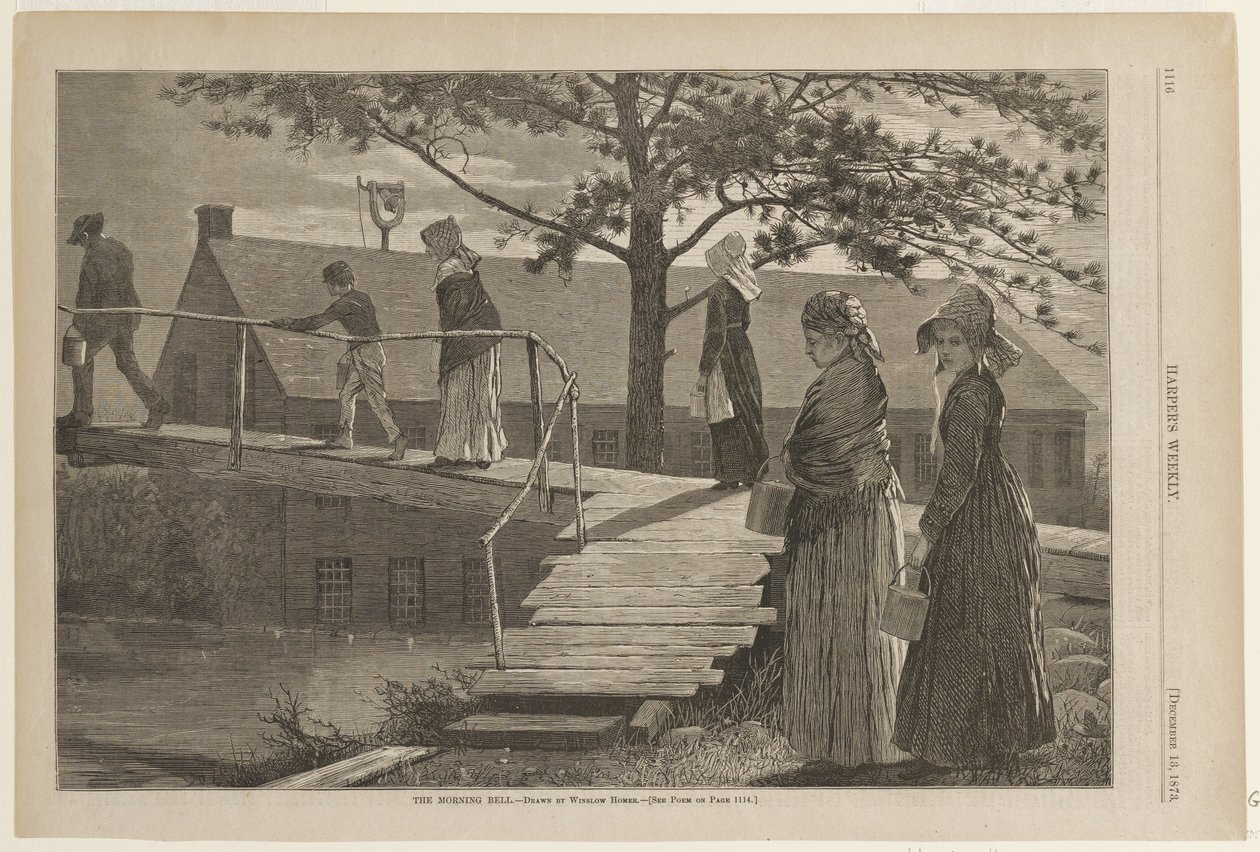 Morgonklockan av Winslow Homer