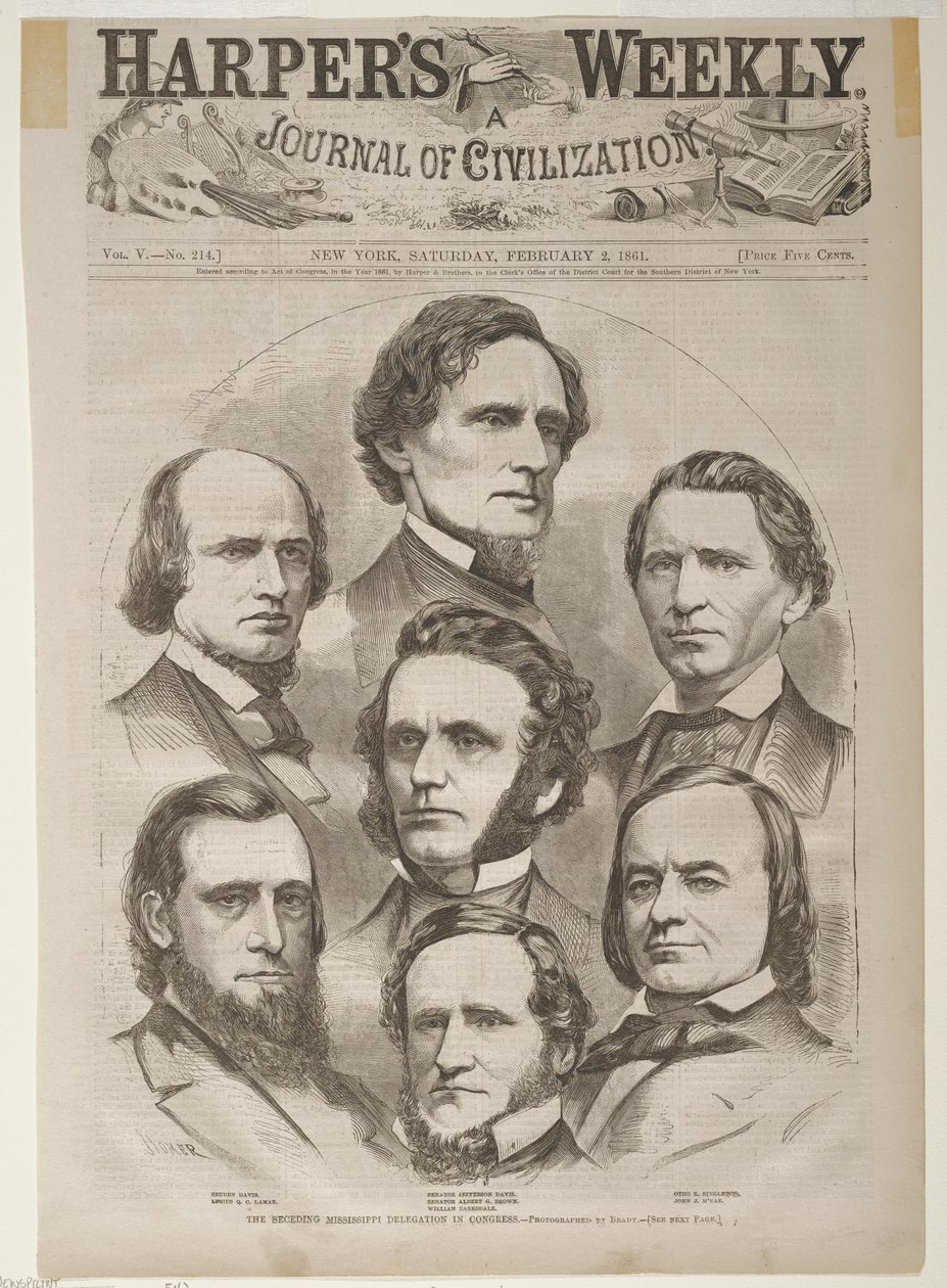Den avskiljande Mississippi-delegationen i kongressen av Winslow Homer