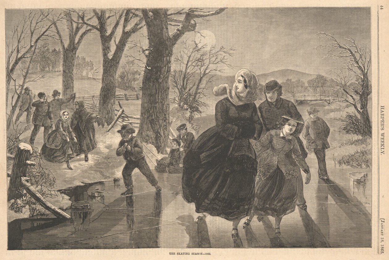 Skridskosäsongen av Winslow Homer