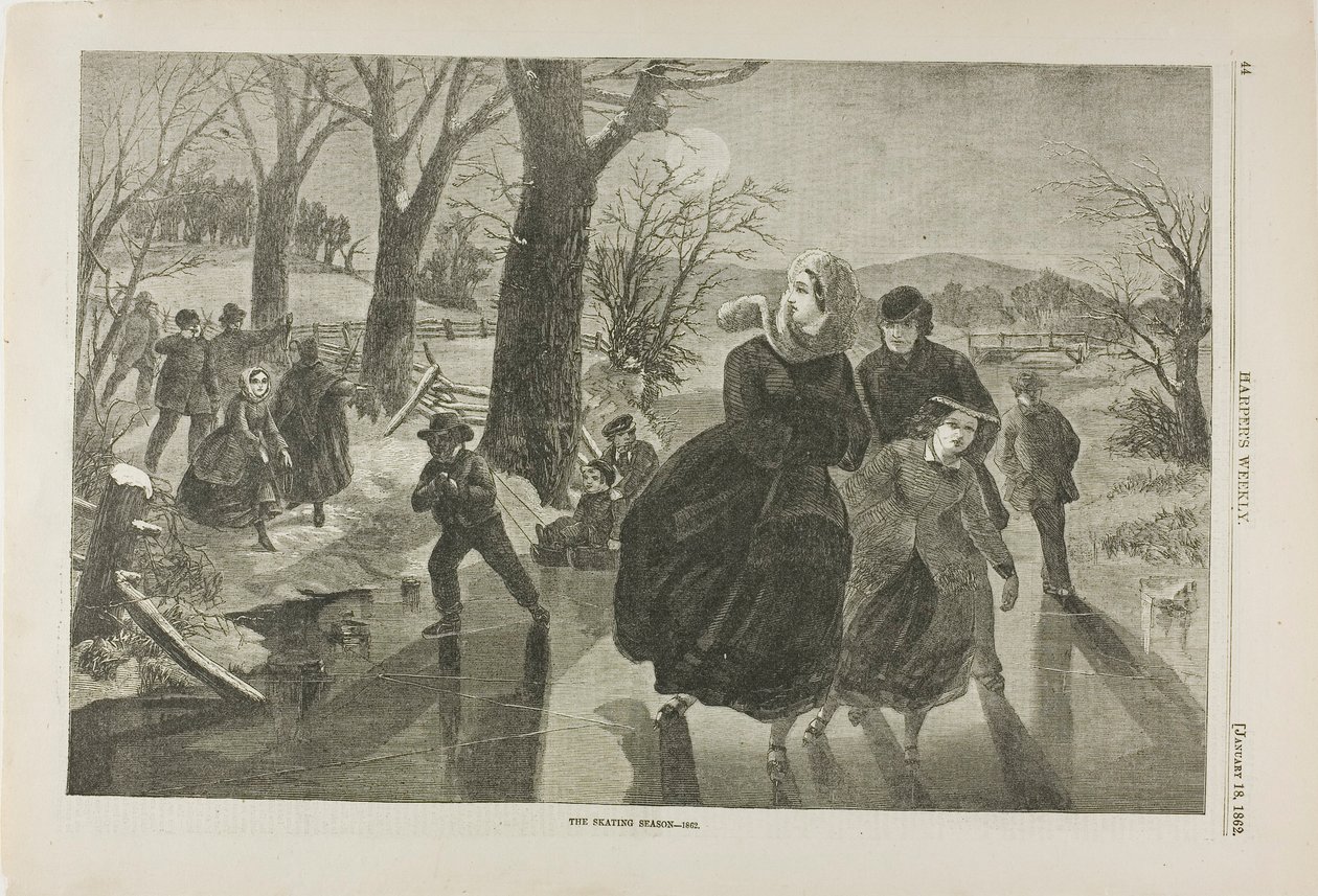 Skridskosäsongen av Winslow Homer