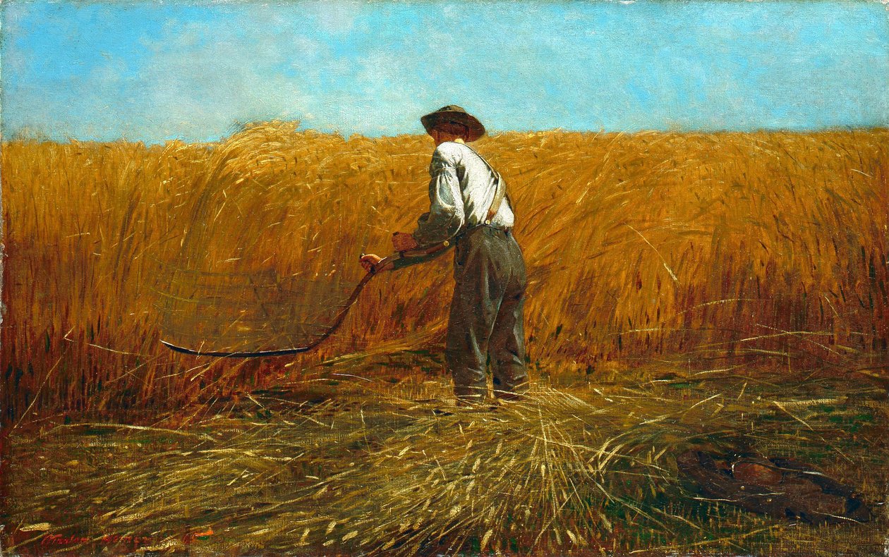 Veteranen på ett nytt fält av Winslow Homer