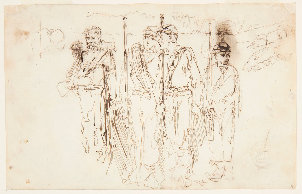 The Walking Wounded av Winslow Homer